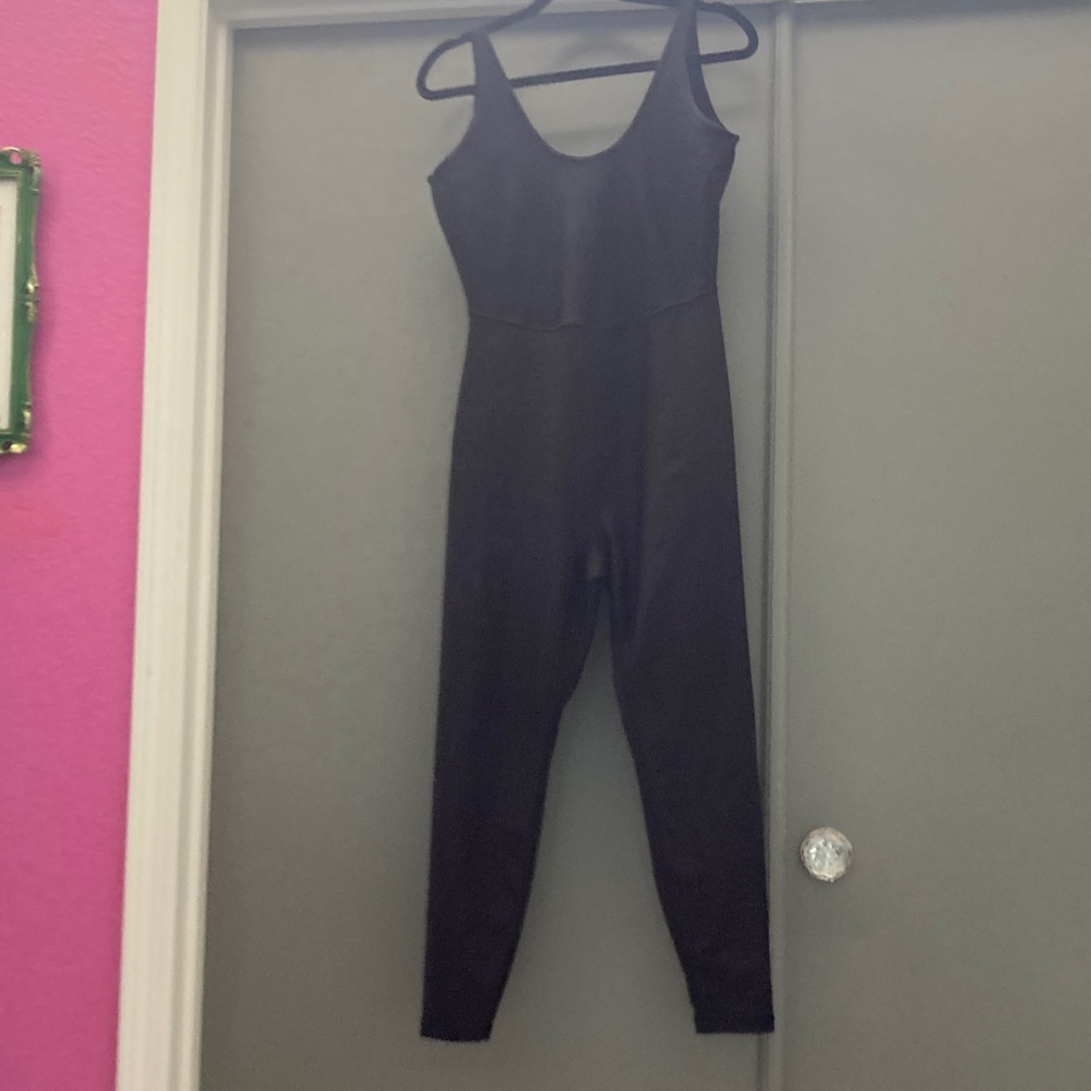 Black Sleeveless Jumpsuit